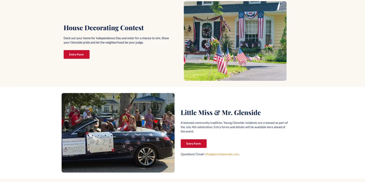 Greater Glenside Patriotic Association, Contests, after
